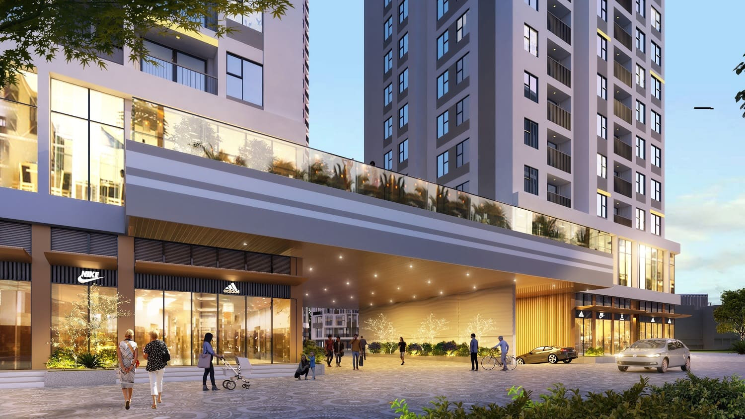 Tổ hợp nhà ở chung cư kết hợp dịch vụ thương mại AAV LAND